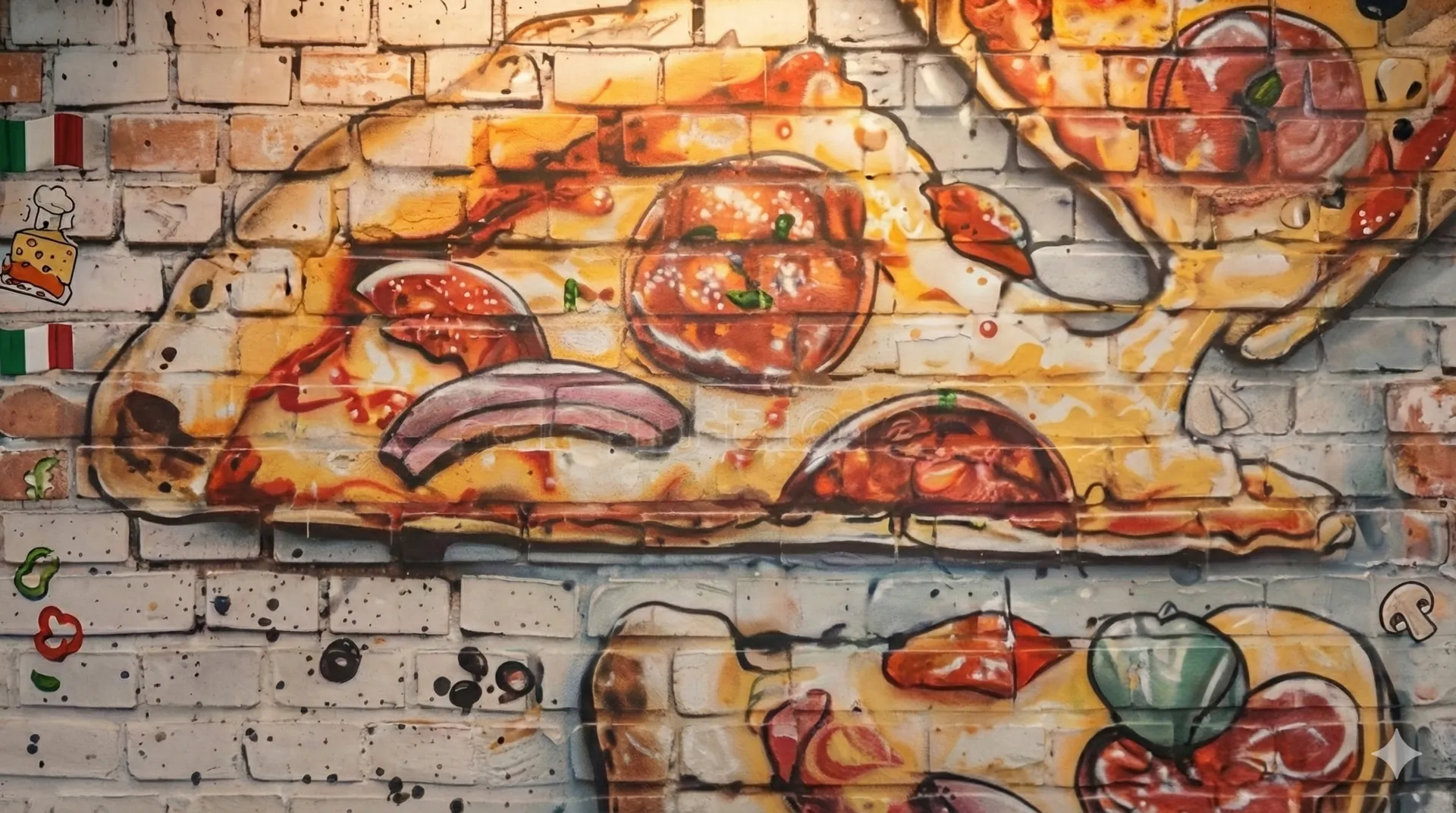 Pizza artisanale au feu de bois